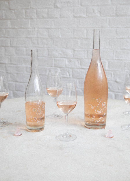 amie x, organic rosé magnum