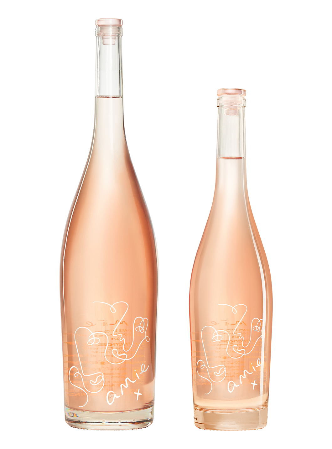 amie x, organic rosé magnum