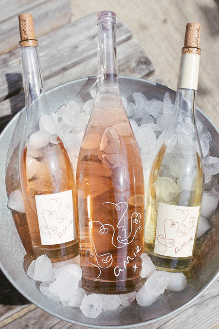 amie x, organic rosé magnum